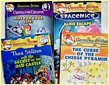More Geronimo Stilton books from the Scholastic Sizzling Summer Sale!